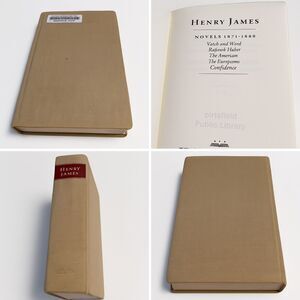Henry James Novels 1871-1880 Library of America HC 1983 Hardcover classics
